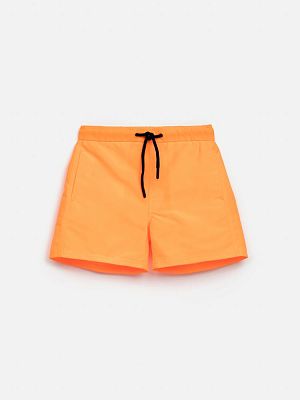 20124750013, Купальные шорты детские для мальчиков Maxwel оранжевый, 100%ПЭ, 110-116