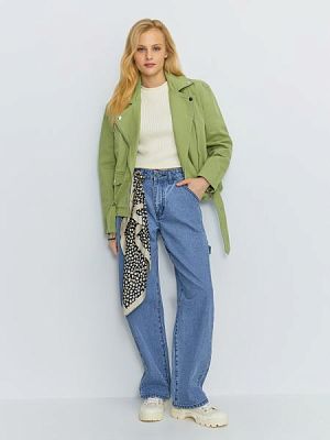 10200750003, Куртка джинсовая жен. Mariposan светло-зеленый, 100%Хлопок, S