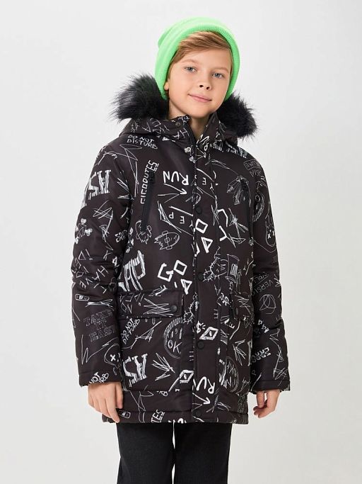 20110130281, Куртка детская для мальчиков Trud набивка, 100%ПЭ, 134
