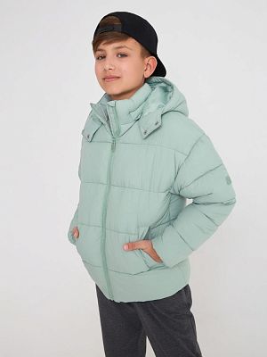 20110710003, Куртка детская для мальчиков Palmgren2 бледно-зеленый, 100%ПА, 170