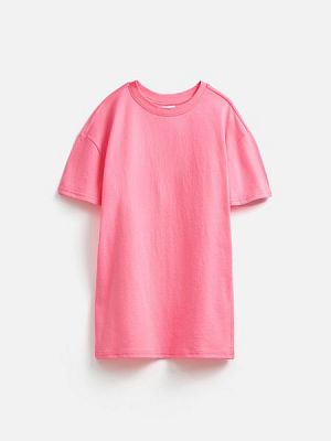 20224270011, Ночная сорочка детская для девочек Ashly розовый, 60%Хлопок,40%ПЭ, 110-116