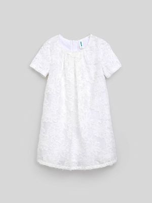 20220200676, Платье детское для девочек Alma белый, 100%ПЭ, 104